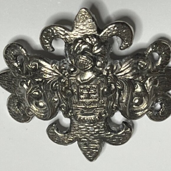 Cava Segura Viudas Brut Reserva Heredad Metal Pewter Bottle Emblem 2" - Picture 4 of 11